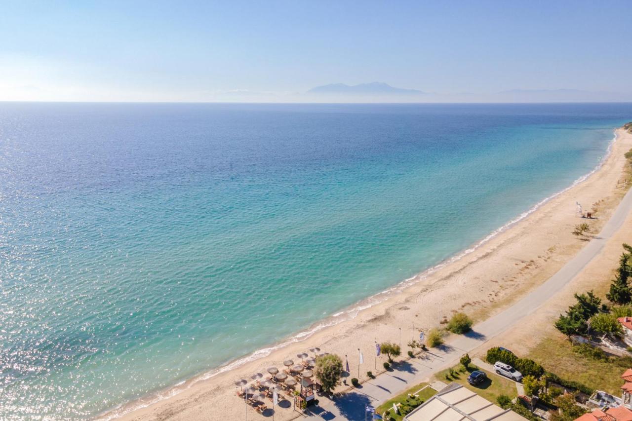 Beach Front Vintage Villa Kalliktratis Nea Kallikrateia Bagian luar foto